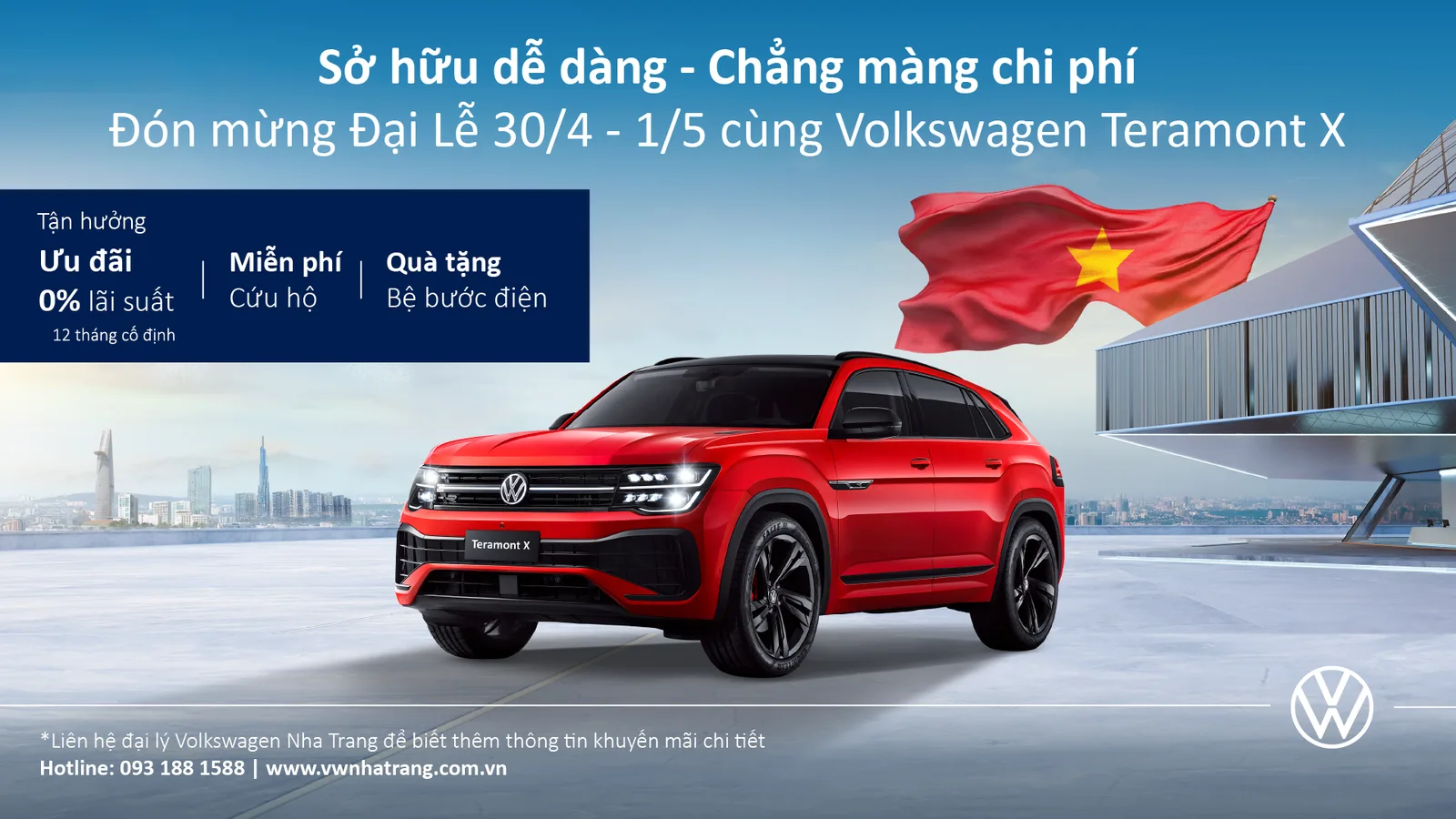 Mừng Đại Lễ 30/4 - 1/5 sở hữu ngay ưu đãi cùng Volkswagen Nha Trang - 1744190531088