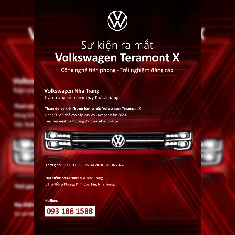 Tin tức & sự kiện: Sự Kiện Ra Mắt Volkswagen Teramont X Tại VW Nha Trang