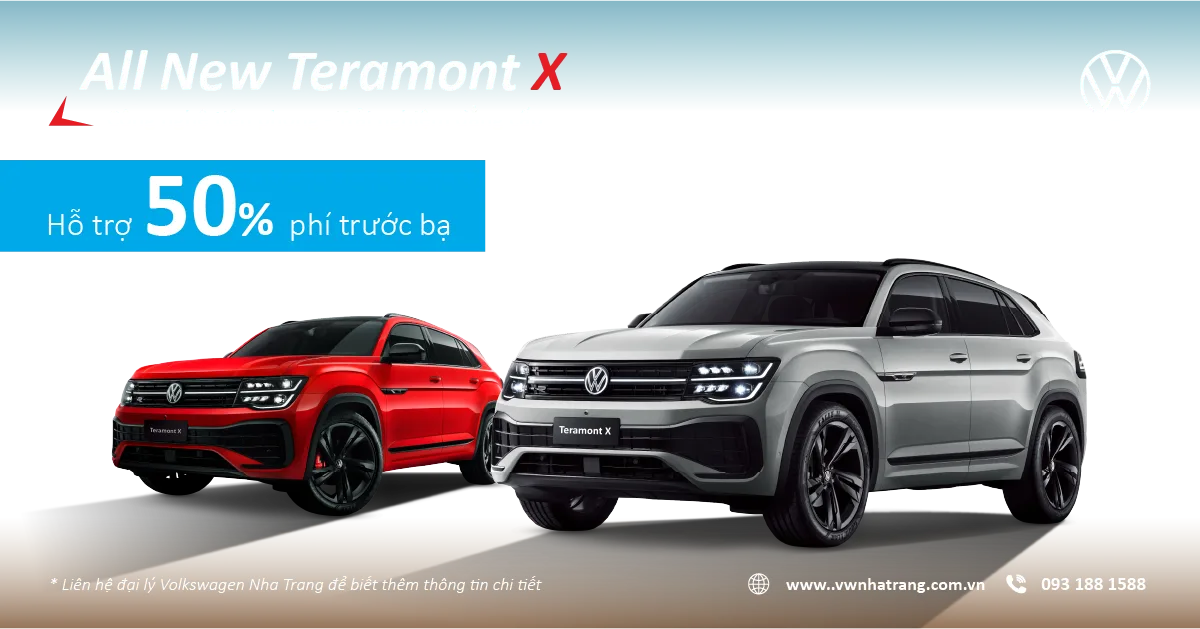 Tin tức & sự kiện: Volkswagen tung ưu đãi 50% phí trước bạ cho Volkswagen Teramont X