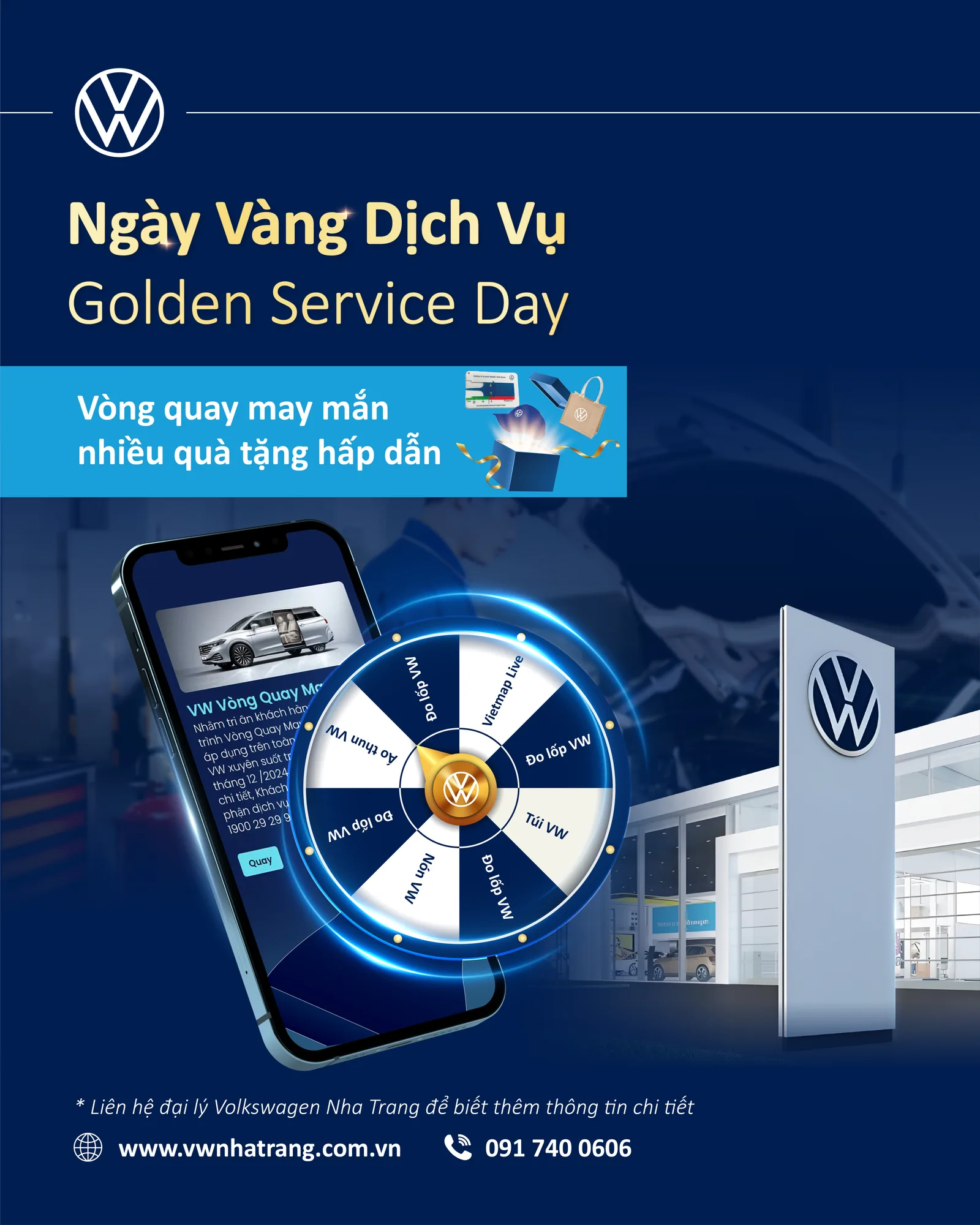 Tin tức & sự kiện: Golden Service Ngày Vàng Dịch Vụ Volkswagen 