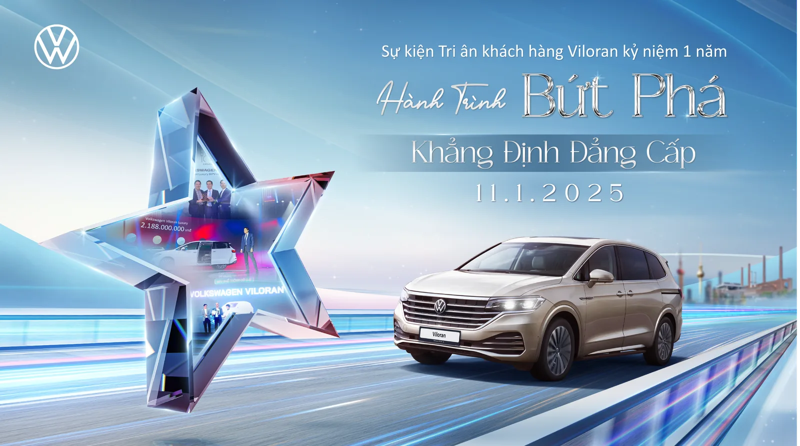 Tin mới từ Volkswagen Nha Trang: Volkswagen Viloran - 1st Anniversary - Dấu ấn 1 năm hành trình Bức phá