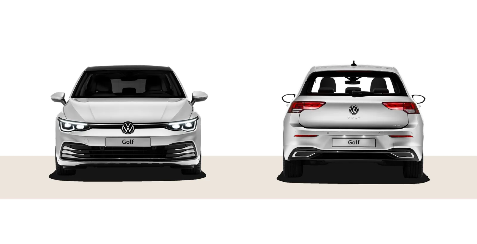 Hình ảnh minh họa: Golf 1.5 eTSI có kiểu dáng gọn gàng và thể thao, trang bị nhiều tiện nghi cao cấp