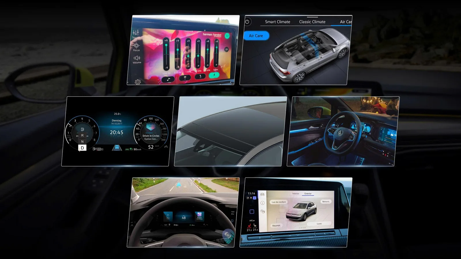 Hình minh họa: Tiện nghi cao cấp trên cả 3 phiên bản