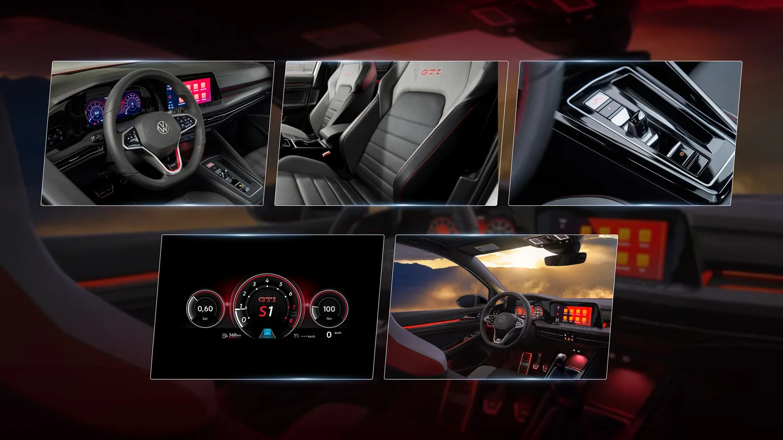 Hình minh họa: Nội thất phong cách chất chơi GTI