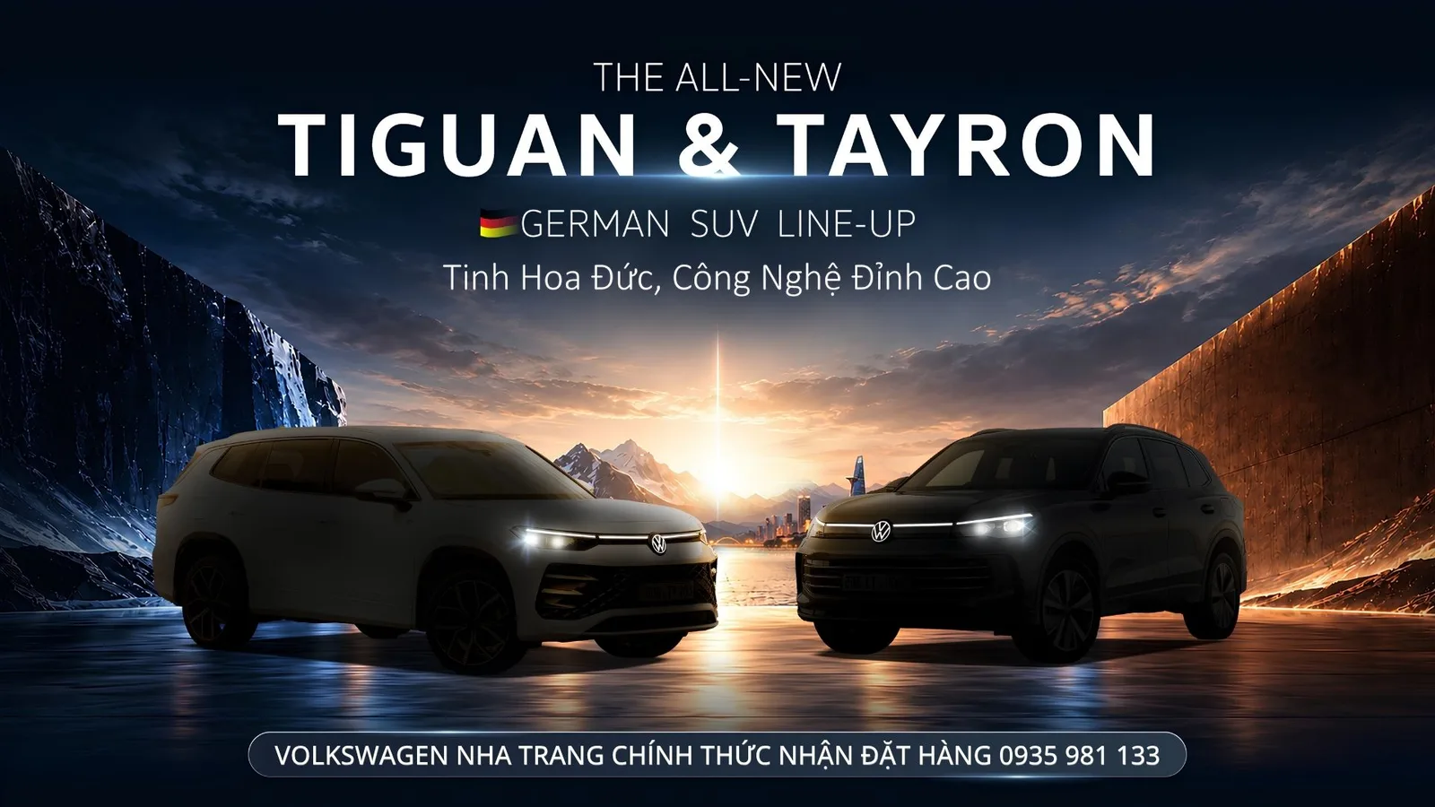 VW Nha Trang chính thức nhận booking The All-New Tiguan & Tayron